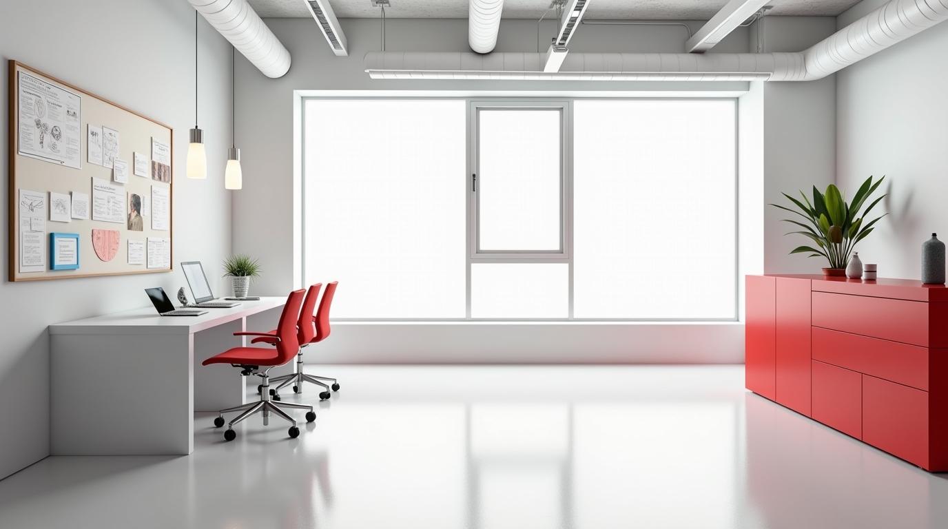 Creative agency workspace